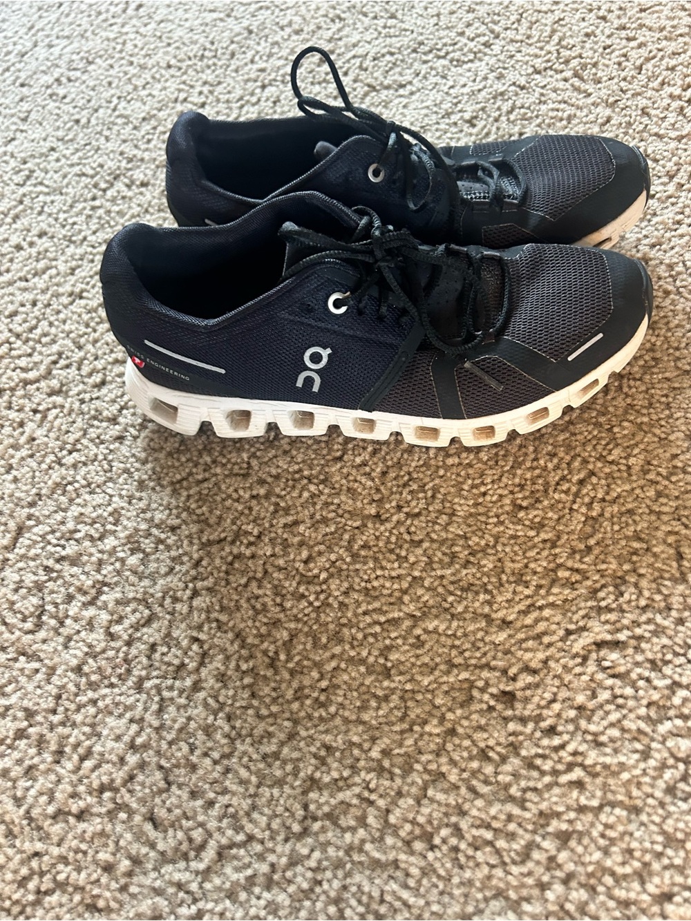 On Running Navy Black Trail Running Shoes